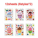 Children's Animal Puzzle Sticker Game for Fun Learning Experience Children's Animal Puzzle Sticker Game for Fun Learning Experience