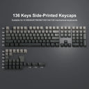 Polar Day Gradient Backlit Keycaps Set for Stylish Keyboards Polar Day Gradient Backlit Keycaps Set for Stylish Keyboards