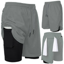 Summer Workout Shorts For Men 2 In 1 Quick Dry Performance Summer Workout Shorts For Men 2 In 1 Quick Dry Performance
