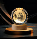 3D Crystal Ball Light Carving Solar System Night Light LED 3D Crystal Ball Light Carving Solar System Night Light LED