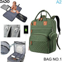 Stylish Multifunctional Waterproof Diaper Bag Backpack for Parents Stylish Multifunctional Waterproof Diaper Bag Backpack for Parents