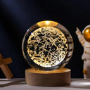 Galaxy Crystal Astronaut 3D Night Light USB Powered Galaxy Crystal Astronaut 3D Night Light USB Powered