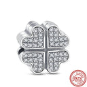 Crown Flowers Heart Silver Bead Charm Elegant Pandora Accessory Crown Flowers Heart Silver Bead Charm Elegant Pandora Accessory