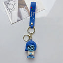 New 3D Anime Figures Keychain Inside Out Gift For Collectors New 3D Anime Figures Keychain Inside Out Gift For Collectors
