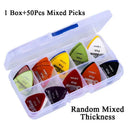 Electric Guitar Pick Set: Diverse Thickness Options Available Electric Guitar Pick Set: Diverse Thickness Options Available