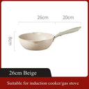 Non-Stick Maifan Stone Frying Pan Eco-Friendly Aluminum Cookware Non-Stick Maifan Stone Frying Pan Eco-Friendly Aluminum Cookware