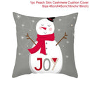 Cozy Merry Christmas Cushion Cover for Holiday Decor Gifts Cozy Merry Christmas Cushion Cover for Holiday Decor Gifts