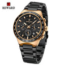 Luxury Chronograph Stainless Steel Watch for Fashionable Men Luxury Chronograph Stainless Steel Watch for Fashionable Men