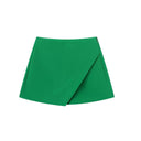Vintage Asymmetrical Skort Stylish All-Season Upgrade Vintage Asymmetrical Skort Stylish All-Season Upgrade