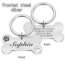 Personalized Steel Pet Name Tags for Dogs and Cats Personalized Steel Pet Name Tags for Dogs and Cats