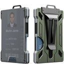 Minimalist Aluminum Money Clip Wallet For Men RFID Blocking Minimalist Aluminum Money Clip Wallet For Men RFID Blocking