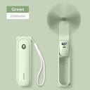 JISULIFE 3In1 Handheld Fan Power Bank And Light Portable JISULIFE 3In1 Handheld Fan Power Bank And Light Portable