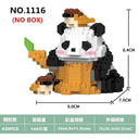 Panda Building Blocks Creative DIY Toy for Kids Fun Set Panda Building Blocks Creative DIY Toy for Kids Fun Set
