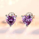 Starlight Elegance Silver Star Stud Earrings Dazzling Zircon Design Starlight Elegance Silver Star Stud Earrings Dazzling Zircon Design