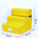 Hot Dog Stairs Soft Washable Non Slip Pet Steps For Pets Hot Dog Stairs Soft Washable Non Slip Pet Steps For Pets