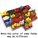 Food City Friend Building Blocks Set: Culinary Creativity Fun Food City Friend Building Blocks Set: Culinary Creativity Fun