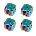 Aluminum Car Tire Valve Caps Stylish Airtight Covers Aluminum Car Tire Valve Caps Stylish Airtight Covers