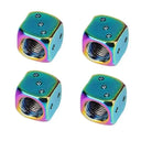 Aluminum Car Tire Valve Caps Stylish Airtight Covers Aluminum Car Tire Valve Caps Stylish Airtight Covers