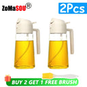 1-4Pc 2-in-1 Sprayer Pourer Oil Bottle for Kitchen Use 1-4Pc 2-in-1 Sprayer Pourer Oil Bottle for Kitchen Use