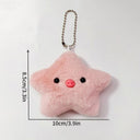 Funny Capybara Plush Toys Cute Keychain Pendant Doll Gift Funny Capybara Plush Toys Cute Keychain Pendant Doll Gift