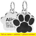 Engraved Pet ID Tag Personalized Nameplate Keyring Safety Engraved Pet ID Tag Personalized Nameplate Keyring Safety