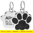 Engraved Pet ID Tag: Personalized Nameplate Keyring Safety Engraved Pet ID Tag: Personalized Nameplate Keyring Safety