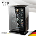 Luxury Biometric Wood Watch Winder for Secure Storage Luxury Biometric Wood Watch Winder for Secure Storage