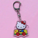 Anime Hello Kitty And My Melody Keychain Set For Fans Anime Hello Kitty And My Melody Keychain Set For Fans