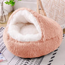 Winter Dog Plush Round Bed Mattress for Small Medium Pets Winter Dog Plush Round Bed Mattress for Small Medium Pets