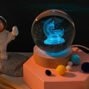 Colorful Crystal Ball Night Light USB Galaxy Lamp Decor Colorful Crystal Ball Night Light USB Galaxy Lamp Decor