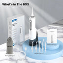 Sejoy Water Flosser Teeth Cleaner Portable Cordless Irrigator Sejoy Water Flosser Teeth Cleaner Portable Cordless Irrigator