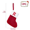 Personalized Holiday Knitting Socks - Charming Ornaments Personalized Holiday Knitting Socks - Charming Ornaments