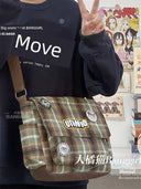 Middle-Age Shoulder Bag: Japanese & South Korean Style Middle-Age Shoulder Bag: Japanese & South Korean Style