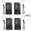 Illuminate Your Path Anywhere Compact USB Keychain Flashlight Illuminate Your Path Anywhere Compact USB Keychain Flashlight