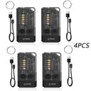 Illuminate Your Path Anywhere Compact USB Keychain Flashlight Illuminate Your Path Anywhere Compact USB Keychain Flashlight