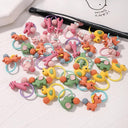 Kids Hair Ties: Fashionable Elastic Set for Little Ones Kids Hair Ties: Fashionable Elastic Set for Little Ones