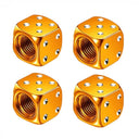 Aluminum Car Tire Valve Caps Stylish Airtight Covers Aluminum Car Tire Valve Caps Stylish Airtight Covers