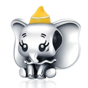 New 925 Sterling Silver Wolf Head Dumbo Pendant Beads New 925 Sterling Silver Wolf Head Dumbo Pendant Beads