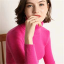Turtleneck Sweater Women Autumn Winter Slim Pullover Jumper Turtleneck Sweater Women Autumn Winter Slim Pullover Jumper