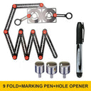 Aluminum Angle Ruler And Drill Locator Tool For Craftsmen Aluminum Angle Ruler And Drill Locator Tool For Craftsmen