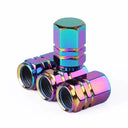 Aluminum Car Tire Valve Caps Stylish Airtight Covers Aluminum Car Tire Valve Caps Stylish Airtight Covers