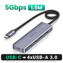 USB-C Hub For MacBook Pro High Speed Data Transfer Power Delivery USB-C Hub For MacBook Pro High Speed Data Transfer Power Delivery