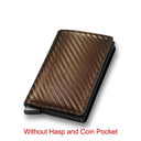 Carbon Fiber Slim Aluminum Men Wallet RFID Card Holder 2023 Carbon Fiber Slim Aluminum Men Wallet RFID Card Holder 2023