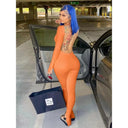 Sultry Backless Bodycon Jumpsuit Chic Rompers for Women Sultry Backless Bodycon Jumpsuit Chic Rompers for Women