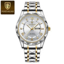Poedagar Square Quartz Watch Elegant Business Timepiece Poedagar Square Quartz Watch Elegant Business Timepiece