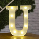 Battery Operated LED Alphabet Lights for Home Party Decor Battery Operated LED Alphabet Lights for Home Party Decor
