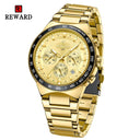 Luxury Chronograph Stainless Steel Watch for Fashionable Men Luxury Chronograph Stainless Steel Watch for Fashionable Men