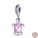 Ocean-Themed Sterling Silver Charms Set for Bracelets Ocean-Themed Sterling Silver Charms Set for Bracelets