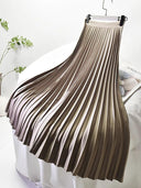 Luxury Pleated Skirt for Women: Sophisticated High Waist Fashion Luxury Pleated Skirt for Women: Sophisticated High Waist Fashion