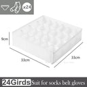 Space-Saving Socks & Underwear Organizer for Closet Declutter Space-Saving Socks & Underwear Organizer for Closet Declutter